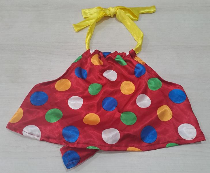 Imagem de Mini blusa frente única fantasia palhaçinha juvenil