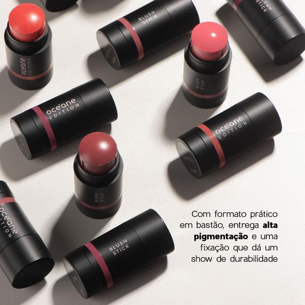 Imagem de Mini Blush em Bastão Rosa - Blush Stick Pink Océane Edition 6g