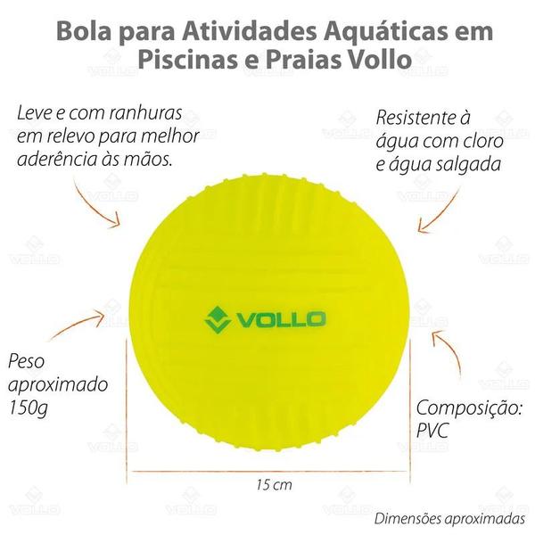 Imagem de Mini Bola De Iniciação Polo Aquático 15cm Vollo