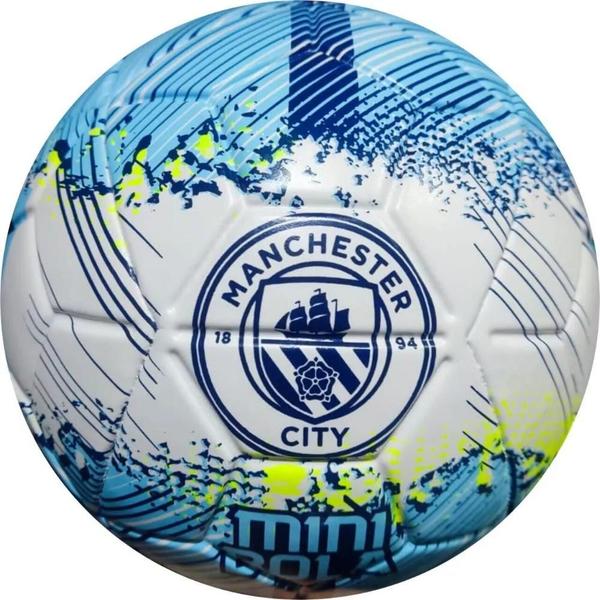 Imagem de Mini Bola Futebol De Campo Manchester City Oficial - 1380