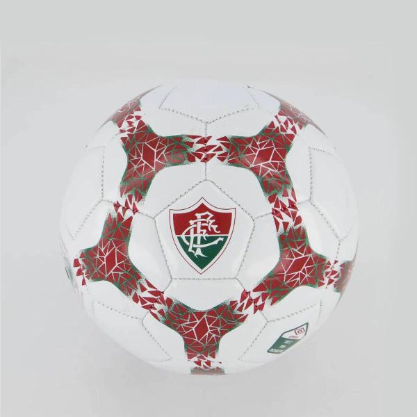 Imagem de Mini Bola Umbro Fluminense Branca Vermelha e Verde