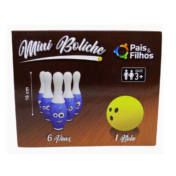 Imagem de Mini Boliche 16cm - Pais e Filhos