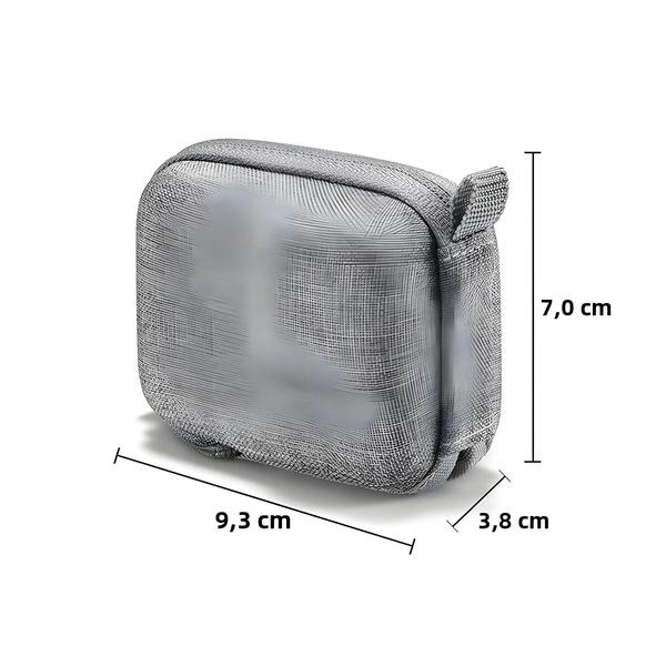 Imagem de Mini Bolsa à Prova d'Água para GoPro Hero 12/11/10/9/8 - Portátil e Compacta