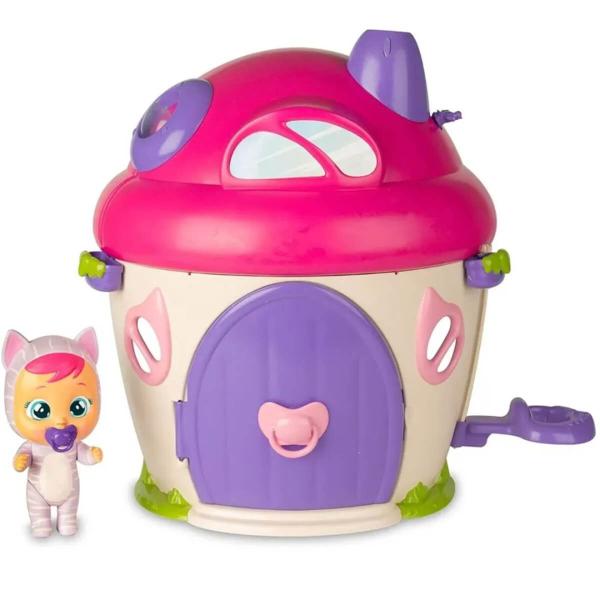 Imagem de Mini Boneca Crybabies Magic Tears Playset Casinha da Katie Multikids - BR1280