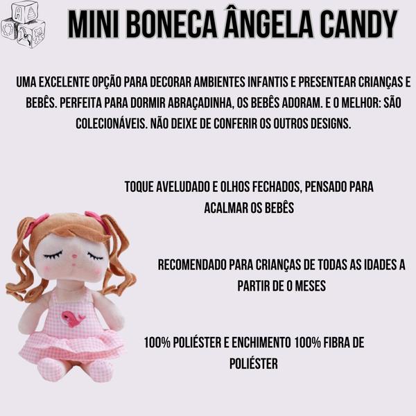 Imagem de Mini boneca metoo ângela candy color 20 cm (mt4063) (6954124924237)