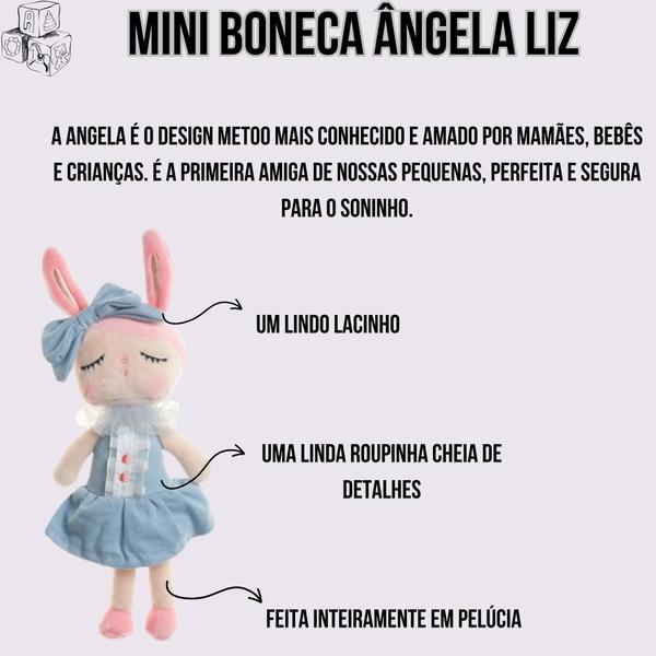 Mini boneca metoo ângela liz azul 20 cm (mt3582) (6954124922790) Imagem de Mini boneca metoo ângela liz azul 20 cm (mt3582) (6954124922790)