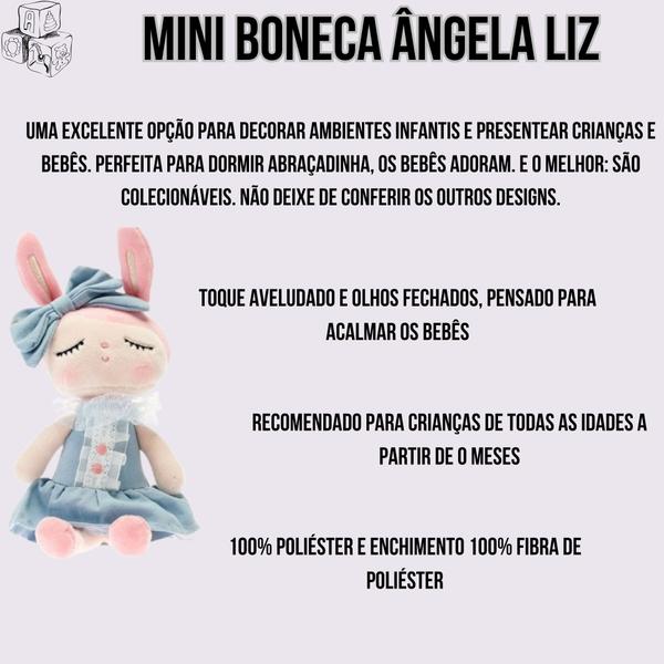 Mini boneca metoo ângela liz azul 20 cm (mt3582) (6954124922790) Imagem de Mini boneca metoo ângela liz azul 20 cm (mt3582) (6954124922790)