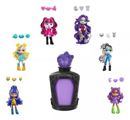 Imagem de Mini Boneca Monster High Poções Monstro Modelo Surpresa - Mattel HYB10