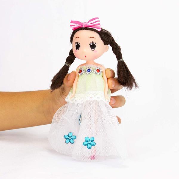 Imagem de Mini Boneca Princesa Polibrinq