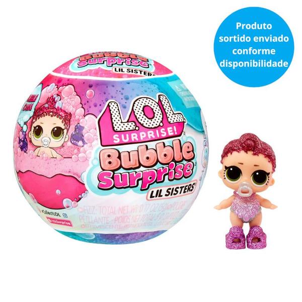 Imagem de Mini Boneca Surpresa - LOL Surprise - Bubble Surprise - Lil Sisters - Sortido - MGA