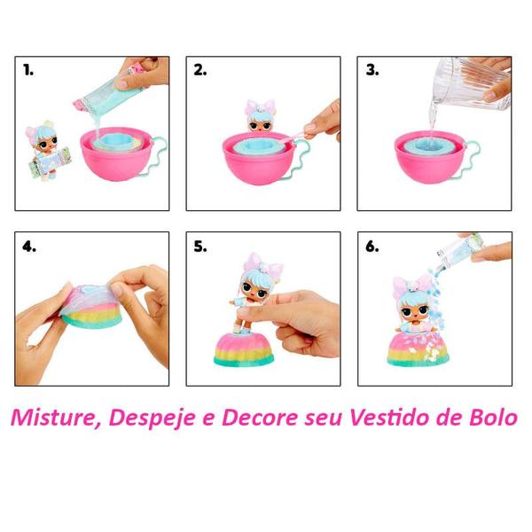 Imagem de Mini Boneca Surpresa - LOL Surprise - Mix & Make Birthday Cake - Sortido - MGA