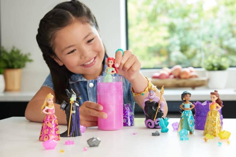 Imagem de Mini Boneca Surpresa - Princesas e Vilãs - Color Reveal Royal - Disney - Sortido - Mattel