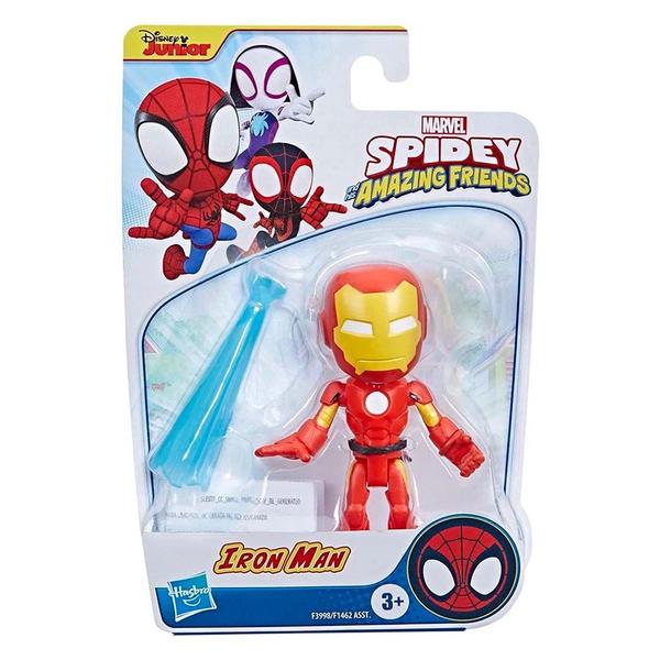 Imagem de Mini Boneco - 10 cm - Spidey and His Amazing Friends - Iron Man - Hasbro