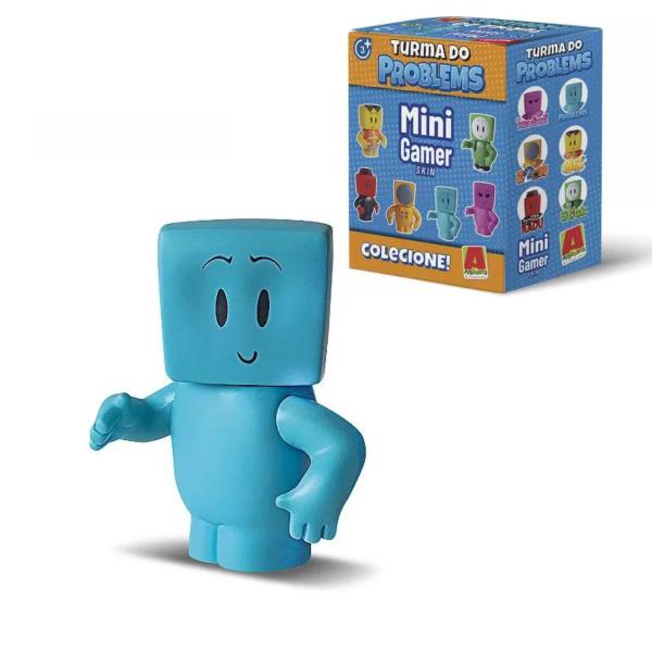 Imagem de Mini Boneco de Vinil Problems Gamer Skin Turma do Problems