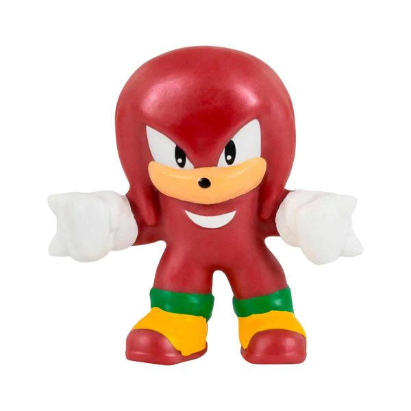 Imagem de Mini Boneco Elástico do Knuckles Metálico - Goo Jit Zu Sonic