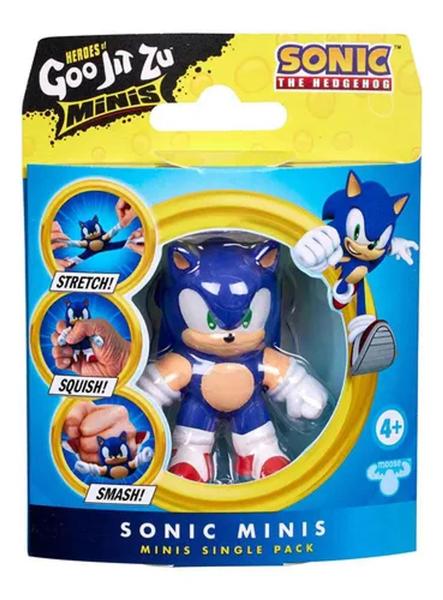 Mini Boneco Elástico Do Sonic () - Goo Jit Zu Sonic - Bonecos