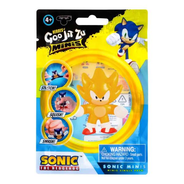 Imagem de Mini Boneco Elástico Sonic - Goo Jit Zu - Fun 3654