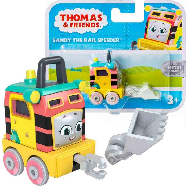 Imagem de Mini Boneco Trenzinho Sandy The Rail Speeder - Thomas e seus Amigos - Mattel HGR51