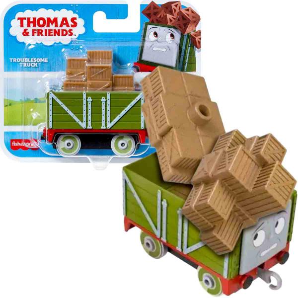 Imagem de Mini Boneco Trenzinho Troublesome Truck - Thomas e seus Amigos - Mattel HMC41