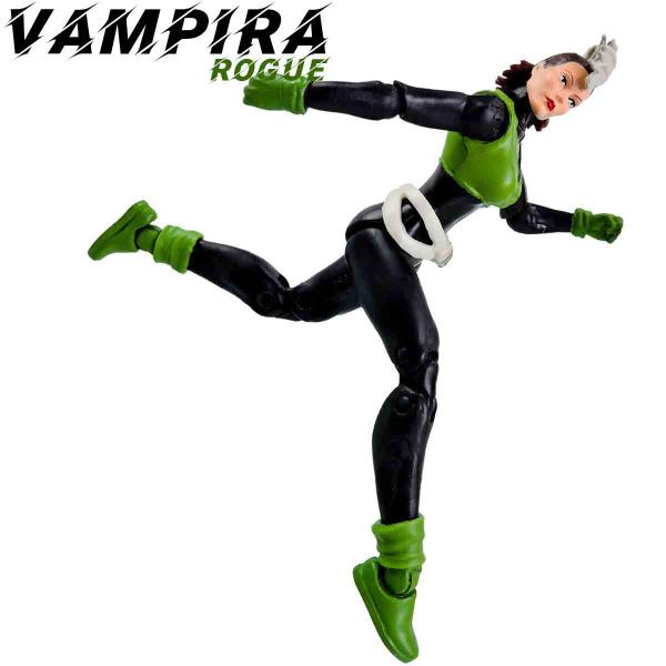 Imagem de Mini Boneco Vampira Rogue X-Men Marvel Legends - Hasbro B6917