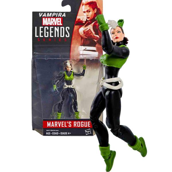 Imagem de Mini Boneco Vampira Rogue X-Men Marvel Legends - Hasbro B6917