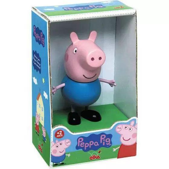 Mini Boneco Vinil George Peppa Pig- 998 Elka Imagem de Mini Boneco Vinil George Peppa Pig- 998 Elka