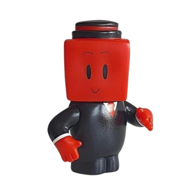 Imagem de Mini Boneco Vinil Kadu Turma Do Problems 12 cm Minecraft