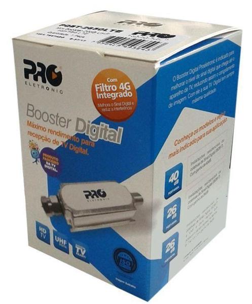 Imagem de Mini Booster Proeletronic Pqbt-2650Lte Filtro 4G