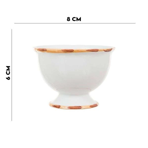 Imagem de Mini Bowl Bambu com Pé Tigela 8cm Scalla 1ª Linha