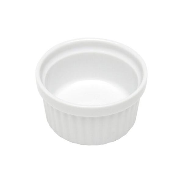 Imagem de Mini Bowl de Porcelana Molheira Ramequim Clássico Branco Lyor 75ml