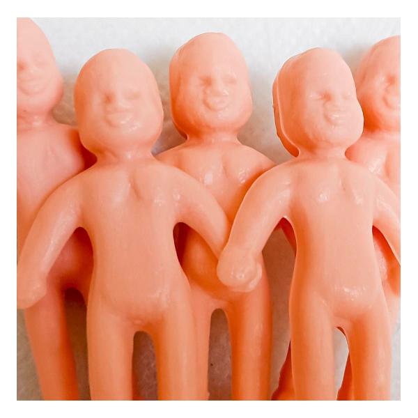 Mini Brinquedo Boneco Xaxa - 10 Unidades - Mini Toys Imagem de Mini Brinquedo Boneco Xaxa - 10 Unidades