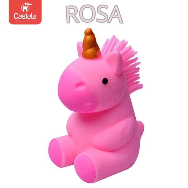 Imagem de Mini Brinquedo Squishy Unicórnio Divertido Apertar Anti Estresse Castela 