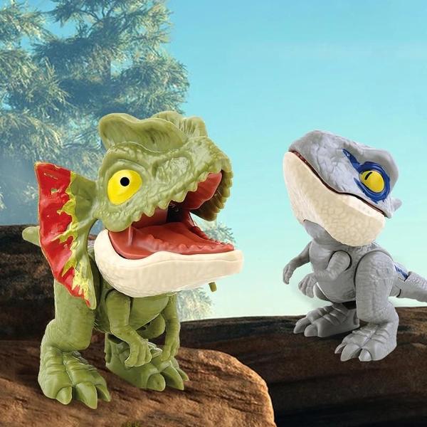 Imagem de Mini Brinquedos de Dinossauro para Crianças - Tiranossauro Rex e Outros Modelos