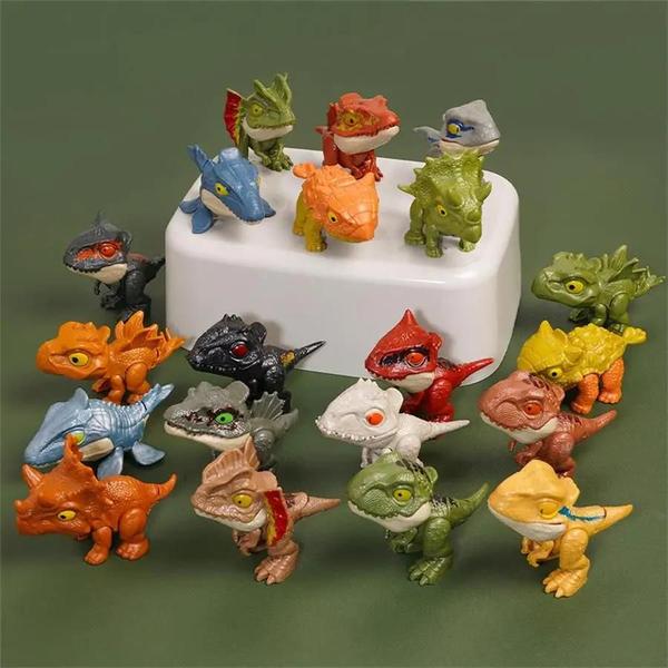 Imagem de Mini Brinquedos de Dinossauro Tiranossauro - 5 a 20 Peças de Plástico