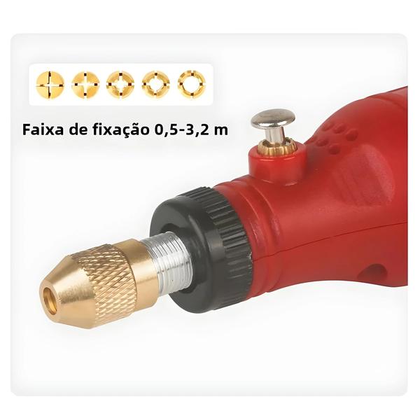 Imagem de Mini Broca USB Sem Fio - Kit de Gravação e Moagem para Madeira, Metal, Vidro e Joias