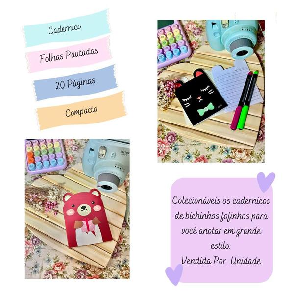 Imagem de Mini Caderno Bichinhos - 20 folhas