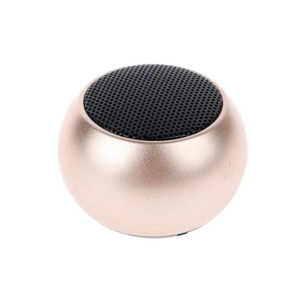 Imagem de Mini Caixa De Som Bluetooth Kapbom KA-8501 Metal Dourado