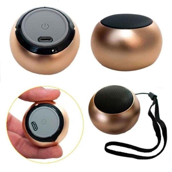 Imagem de Mini Caixa de Som Bluetooth Metal Mini Speaker Portátil 3w - M3