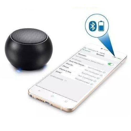 Imagem de Mini Caixa de Som Bluetooth Portatil sem Fio Atende Chamadas XTRAD Preta