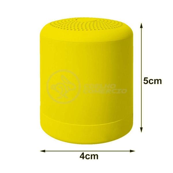 Imagem de Mini Caixa De Som Inpods Wireless Bluetooth V5 Amarelo