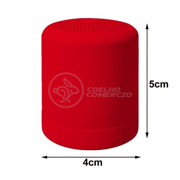 Imagem de Mini Caixa De Som Inpods Wireless Bluetooth V5 Vermelho