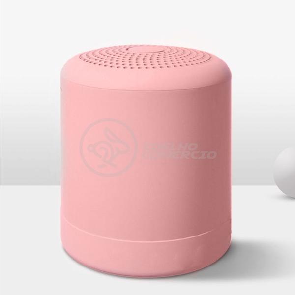 Mini Caixa De Som Inpods Wireless Speaker Potente Little Fun Tws Macaron Portátil Bluetooth V5 Rosa - DRAIK Imagem de Mini Caixa De Som Inpods Wireless Speaker Potente Little Fun Tws Macaron Portátil Bluetooth V5 Rosa