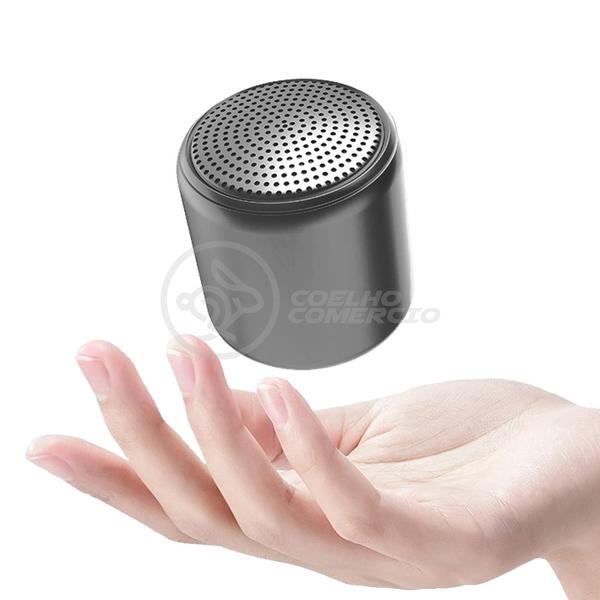 Imagem de Mini Caixa De Som Inpods Wireless Speaker Potente Little Fun Tws Portátil Bluetooth V5 Preto