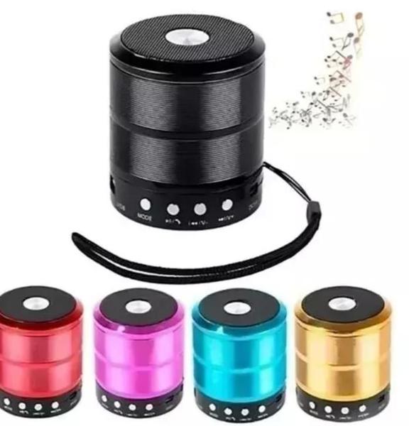 Imagem de Mini Caixa De Som Speaker Com Bluetooth E Usb Colorido