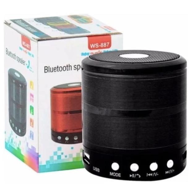 Imagem de Mini Caixa De Som Speaker Com Bluetooth E Usb Colorido