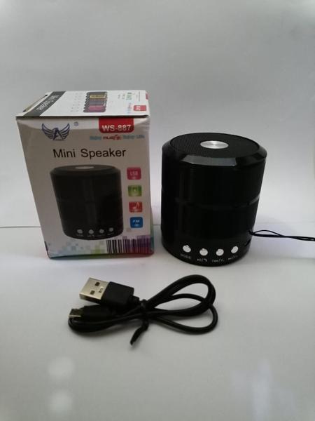 Imagem de Mini Caixinha Som Top Ws-887 Bluetooth 5.0 Portátil Radio Fm