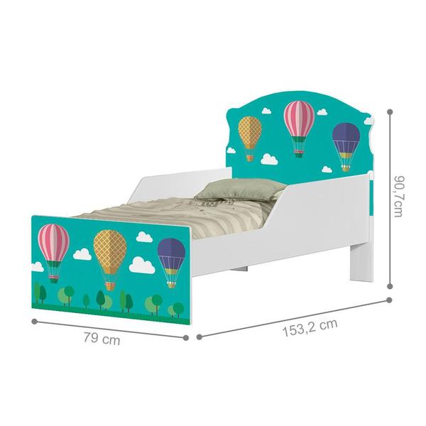 Imagem de Mini Cama Balão no Céu Com Colchão