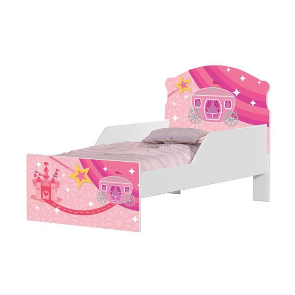 Imagem de Mini Cama Carruagem Princesa Rosa