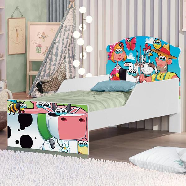 Imagem de Mini Cama Fazendinha e Vaquinha Com Colchão