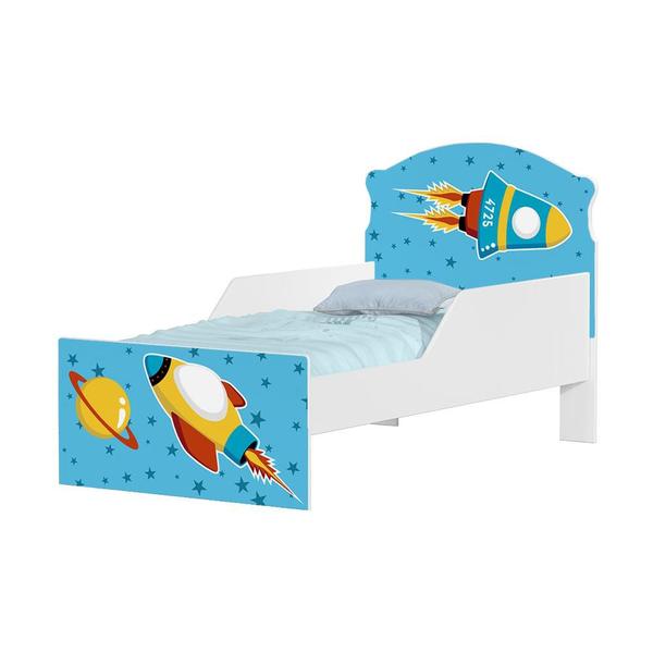 Imagem de Mini Cama Foguete Espacial Com Colchão